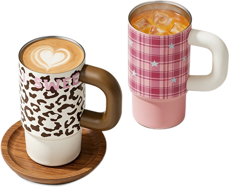 Leopard Print Insulated Cup 316 Large